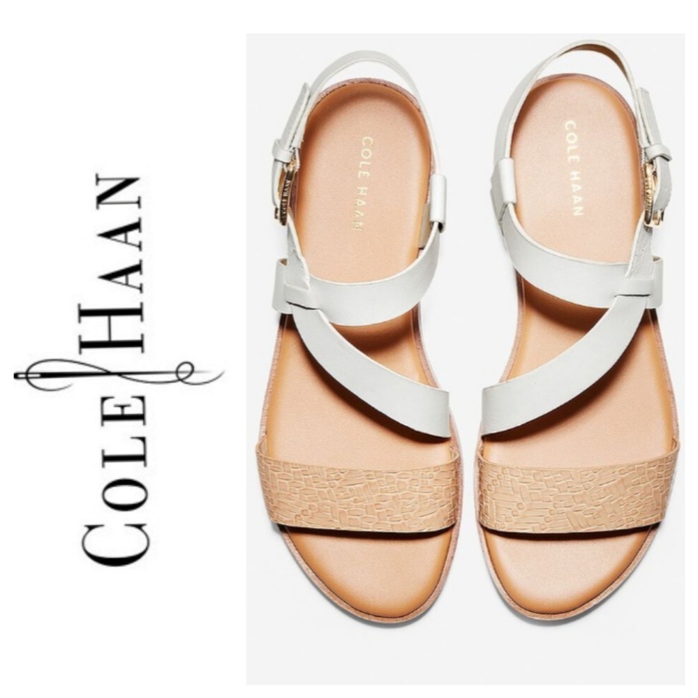 Cole Haan Findra Leather Sandals Sz: 10.5
